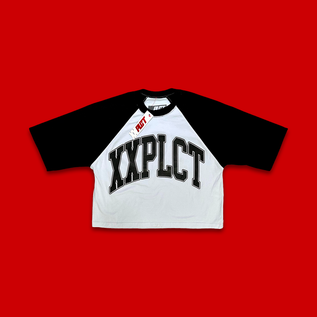 PLAYERA LOGO XXPLCIT NEGRO/BLANCO