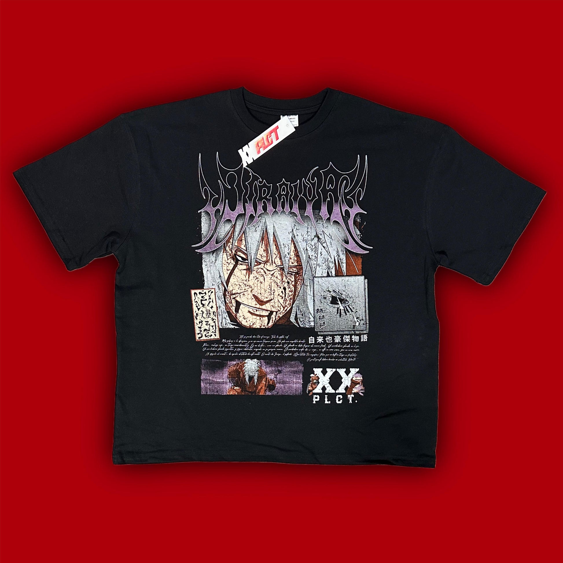 PLAYERA OVERSIZE - JIRAIYA