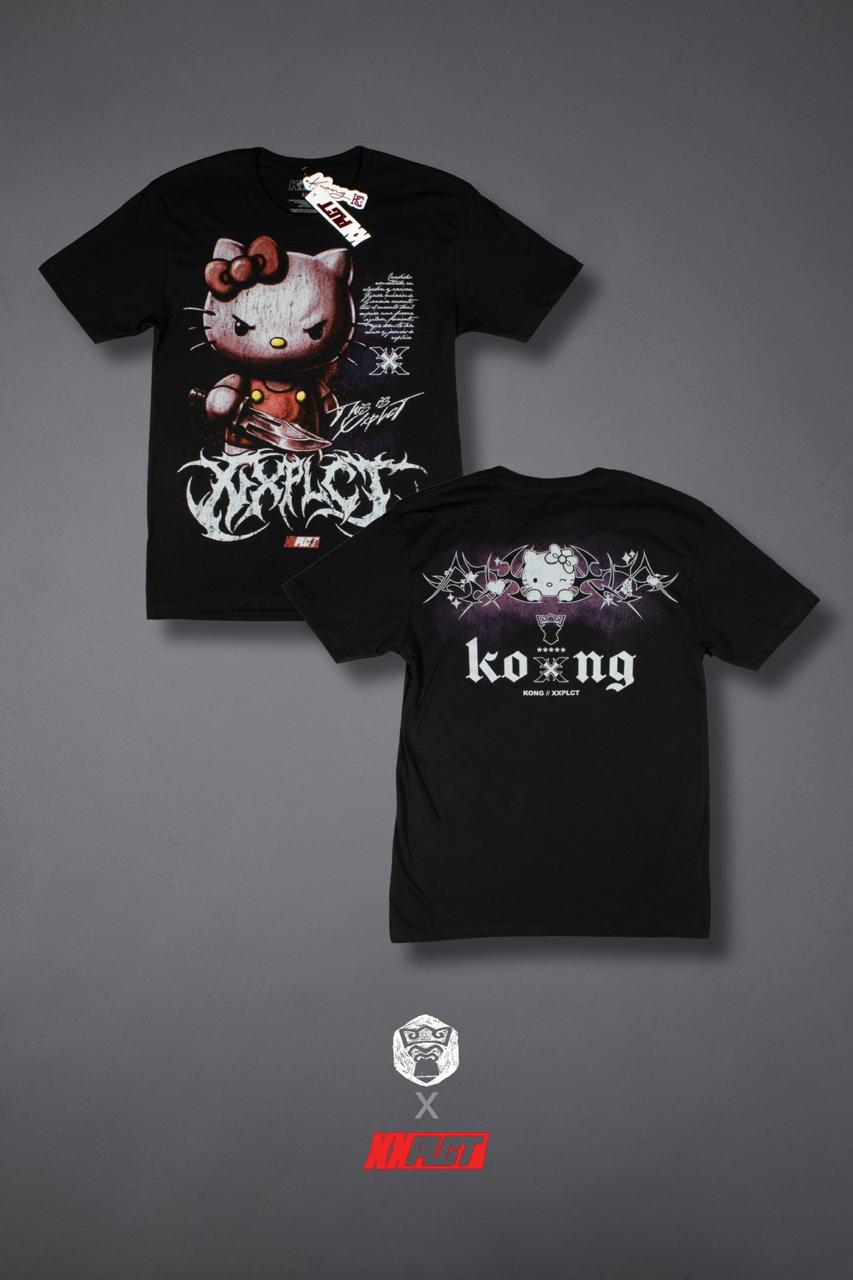 PLAYERA COLABORACIÓN "KONG - XXPLCT" - KITTY