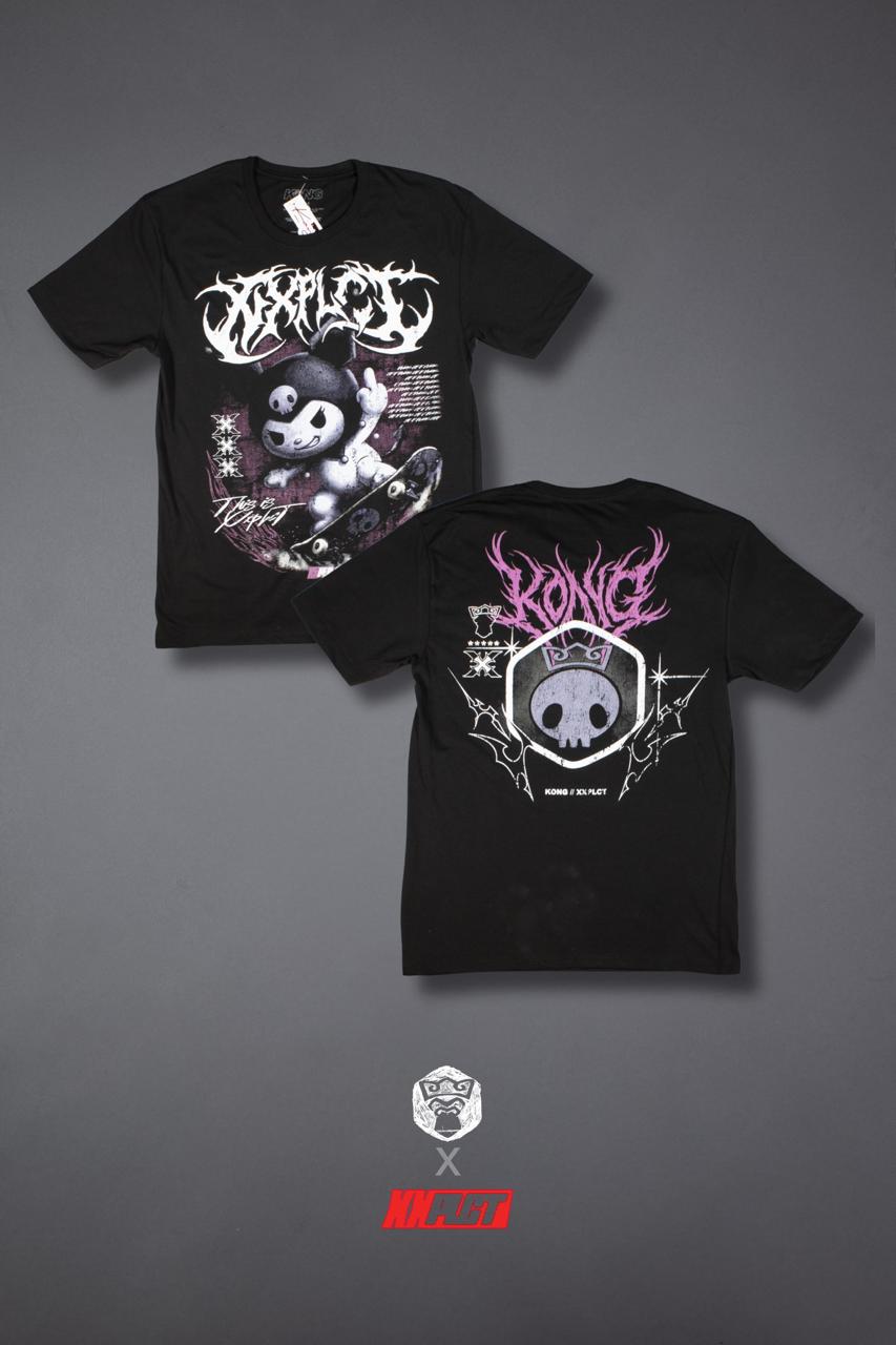 PLAYERA COLABORACIÓN "KONG - XXPLCT" - KUROMI